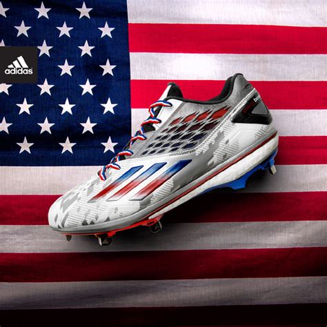 adidas Celebrates July 4th with New Baseball Boost Cleat Colorway ...