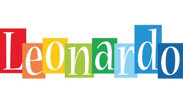 Leonardo Logo | Name Logo Generator - Smoothie, Summer, Birthday, Kiddo ...