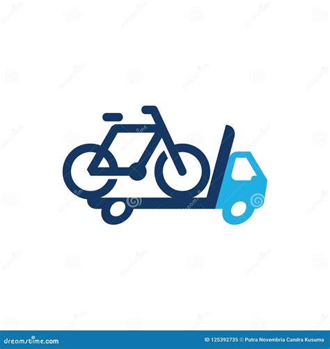 Bike Delivery Logo Icon Design Stock Vector - Illustration of creative ...