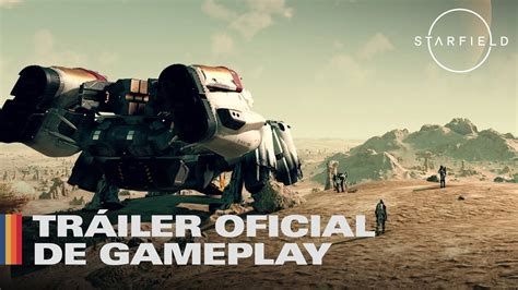 Tráiler oficial de gameplay de Starfield - YouTube