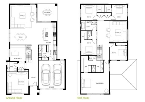 Two Story House Floor Plans Australia | Viewfloor.co