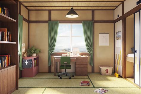 Nobita room in real life :: Behance