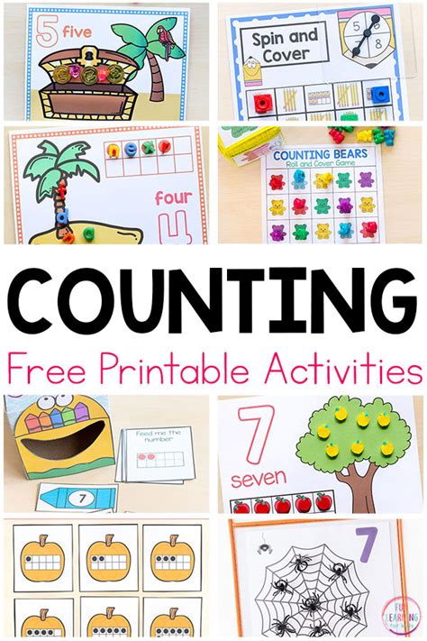 Counting Centers And Activities For Pre-K And Kindergarten ...