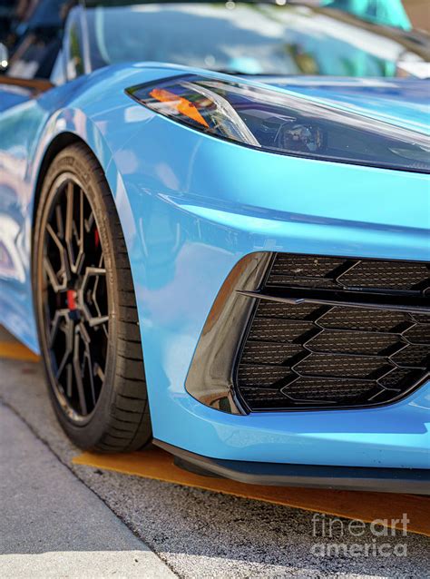 Closeup photo of a blue sports car Photograph by Felix Mizioznikov - Pixels