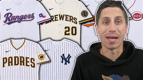 Reacting to NEW MLB NIKE JERSEYS - YouTube