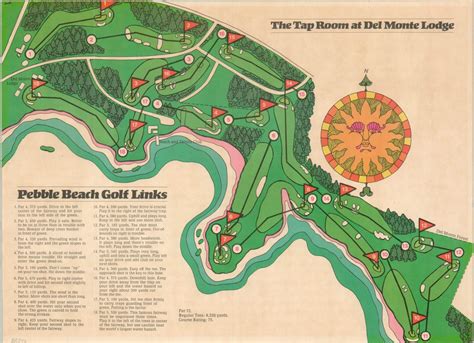 Pebble Beach Golf Links – Curtis Wright Maps