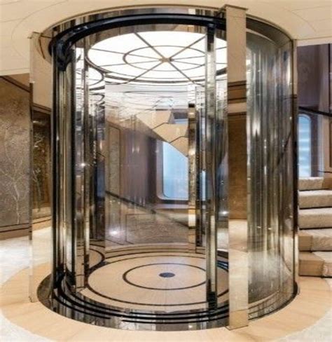 Round elevators, Circular lifts | Round MRL LIFT Services