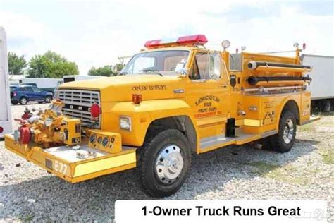 Ford F-800 (1983) : Emergency & Fire Trucks