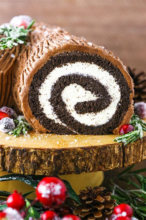 Luxury Chocolate Yule Log Recipe | The Cake Boutique