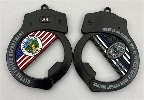 Custom Police Challenge Coins