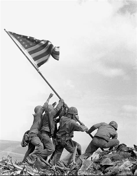 History Through Pulitzer: “Raising the Flag on Iwo Jima” - The Durham ...