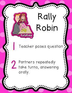 Rallyrobin instructions | Cooperative learning, Cooperative learning ...