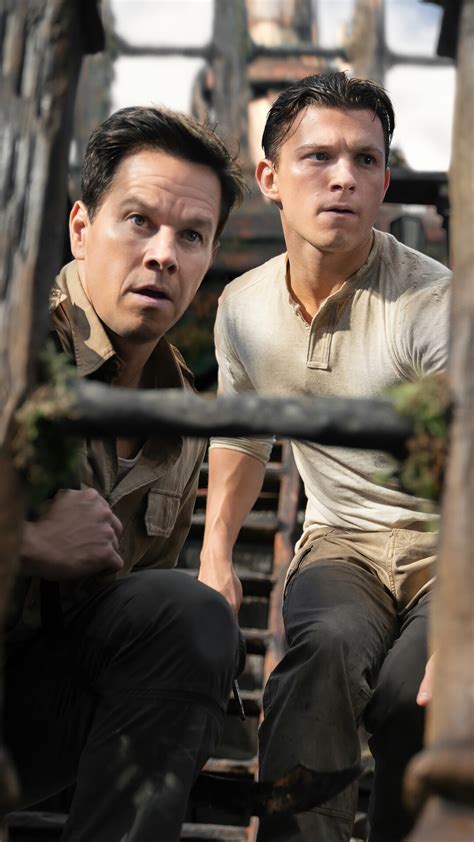 Uncharted - Movie, Tom Holland, Mark Wahlberg, Movie HD Phone Wallpaper ...