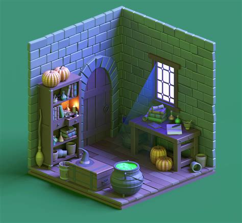 A witch hut! on Behance