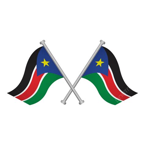 South Sudan Flag, South Sudan, Flag, South PNG and Vector with ...