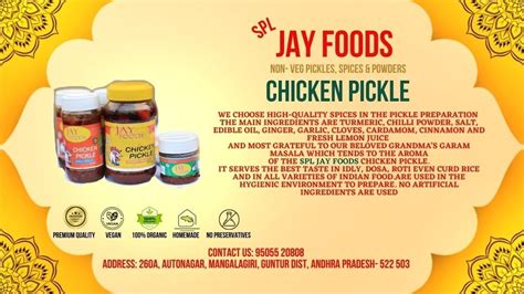 Chicken Pickle 1 Kg, Packaging Type: Bottle, Packaging Size: 250gm at ...