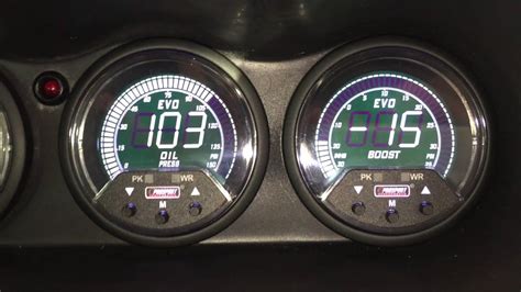 Prosport Gauges 60mm Evo - YouTube