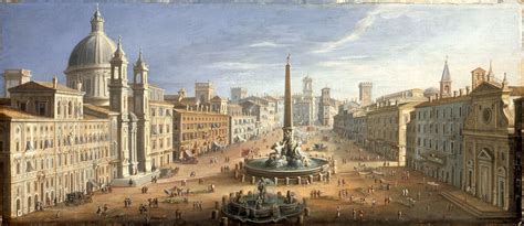 Piazza Navona by Hendrik Frans van Lint, c. 1730 #LitaPalas #Roma # ...