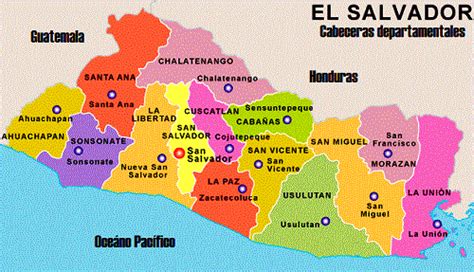 Departmental heads of El Salvador - El Salvador Tips