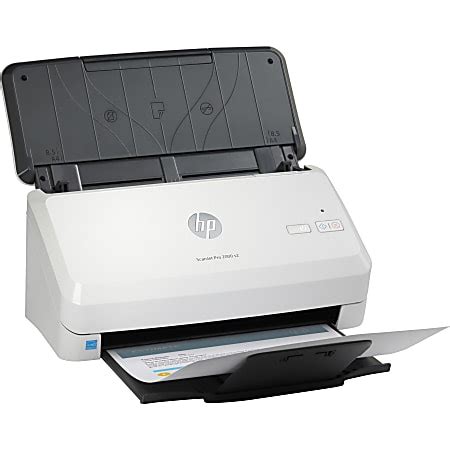 HP ScanJet Pro 2000 s2 Sheetfed Scanner 600 dpi Optical Duplex Scanning ...