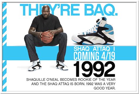 3 Garnets & 2 Sapphires: Get Your 1992 Shaq Attaq Shoes from Reebok ...