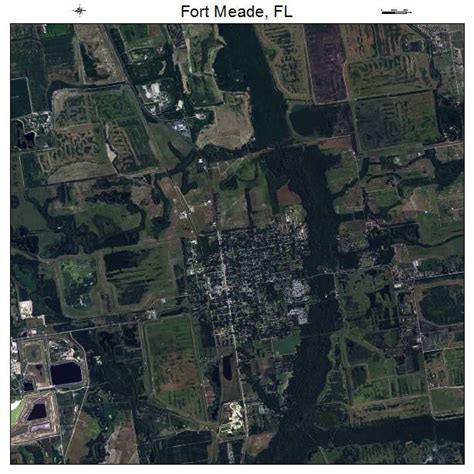 Aerial Photography Map of Fort Meade, FL Florida