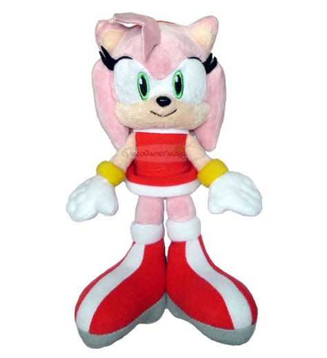 Sonic the Hedgehog AMY ROSE Plush Doll Figure Toy Official Licensed JP ...