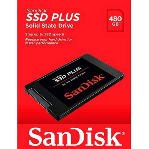 SanDisk SSD PLUS 480GB 2.5" SATA INTERNAL SSD - Dove Computers