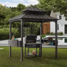 Member's Mark Hickory Hardtop Grill Gazebo - Sam's Club