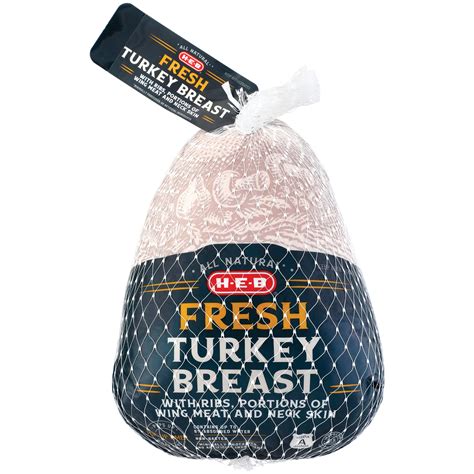 H-E-B Fresh Bone-In Turkey Breast - Shop Turkey at H-E-B