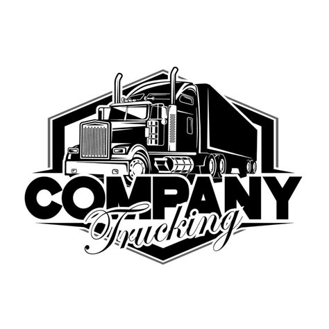 Trucking company logo, semi truck logo, 18 wheeler ready made logo ...