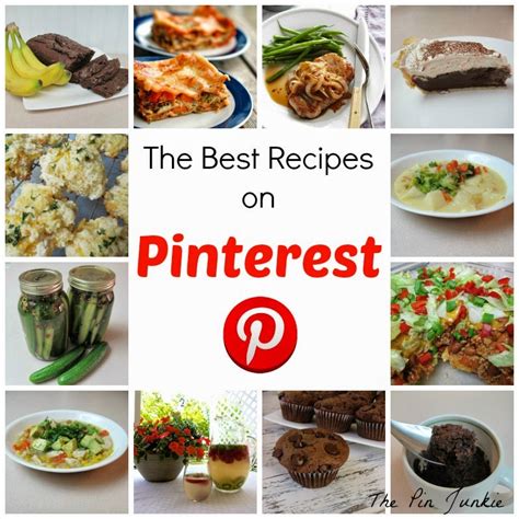 The Pin Junkie: The Best Recipes on Pinterest - allrecipes4u2