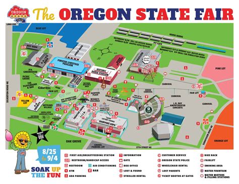 Fairgrounds Map - Oregon State Fair