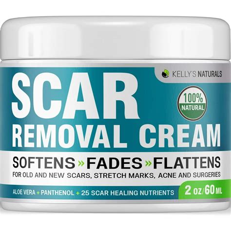 Scar Removal Cream - Perfect for Stretch Marks - Natural Formula with ...