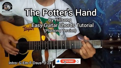 The Potter's Hand-Hillsong | Easy Guitar Chords Tutorials with lyrics ...