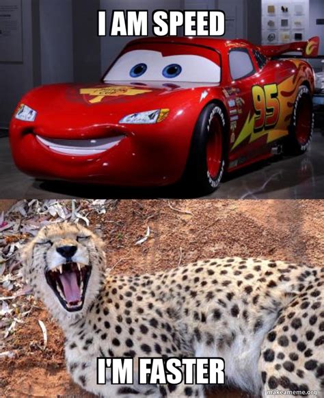 Lightning Mcqueen Speed Meme