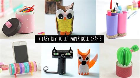 7 Easy DIY Toilet Paper Roll Crafts – starkidslearn.com