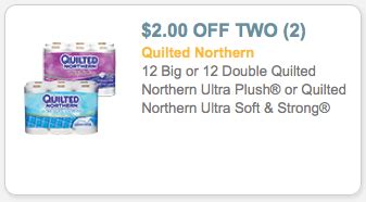 Quilted Northern Coupon - $2.00 off Quilted Northern Toilet Paper ...