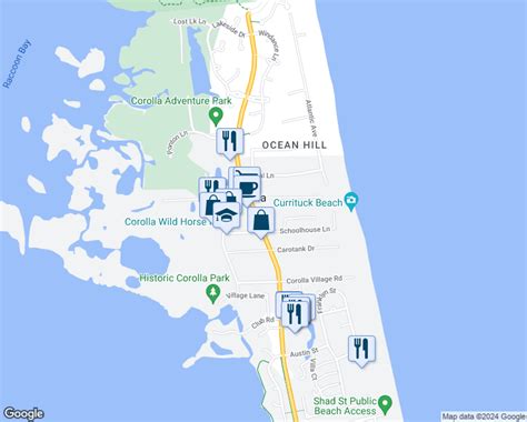 1135 Ocean Trail, Corolla NC - Walk Score