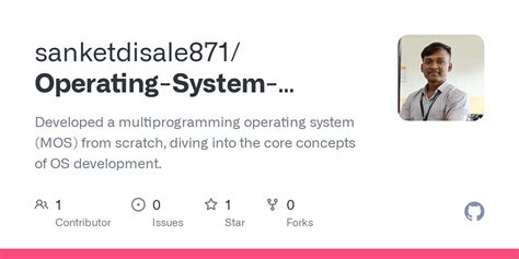 GitHub - sanketdisale871/Operating-System-Development-Project ...