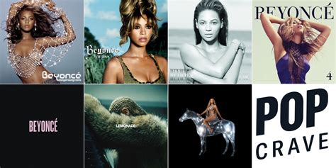 Beyonce Album Covers In Order