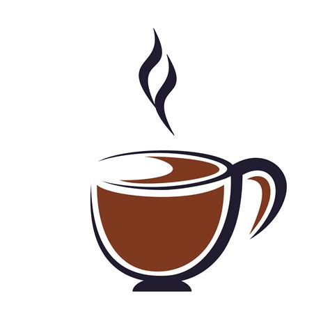 Simple and hot tea logo design template. Tea cup logo vector design ...