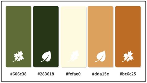 Green White Color Palette