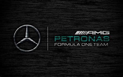 Download wallpapers Mercedes-AMG Petronas, 4k, logo, F1 teams, F1 ...