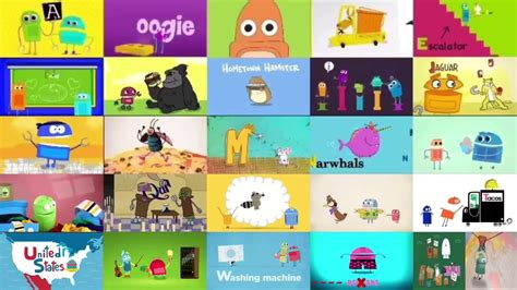 All Of The Storybots ABC Song Played At Once / Storybots ABC Song ...