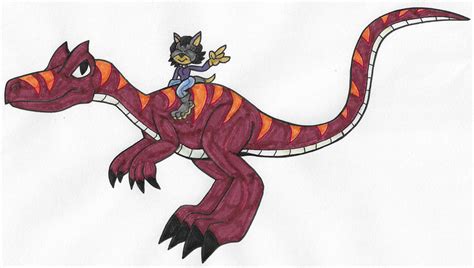 Deltadromeus Mount by Genie-Dragon on DeviantArt