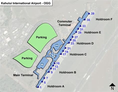 Maui Airport Map