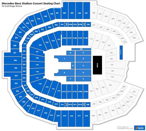 Mercedes Benz Stadium Atlanta Seating Chart | Elcho Table