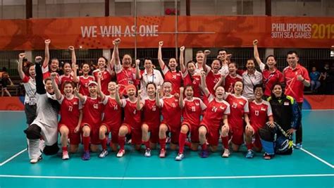 Singapore women’s floorball team retain SEA Games title - TODAY