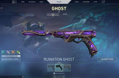 EU 16 Skins / Forsaken Vandal / Prime Phantom / Ruination Ghost ...